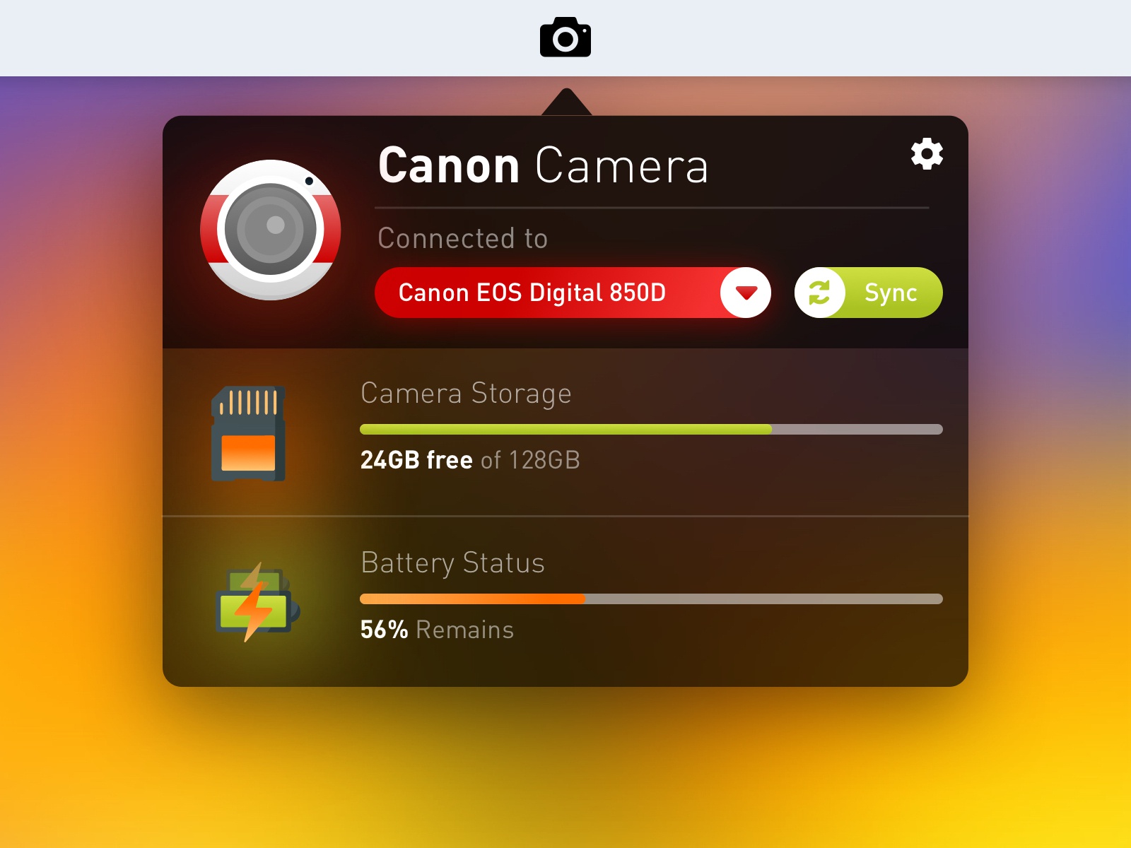 Design Camera App Mac
